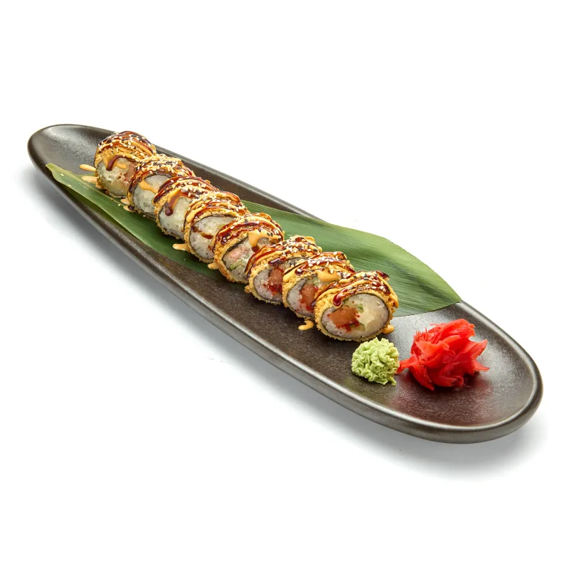 Tempura Roll cu somon