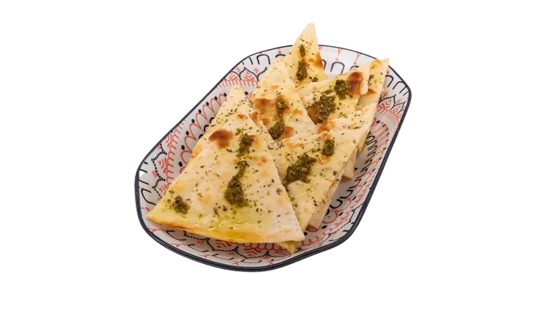 Focacia cu sos pesto