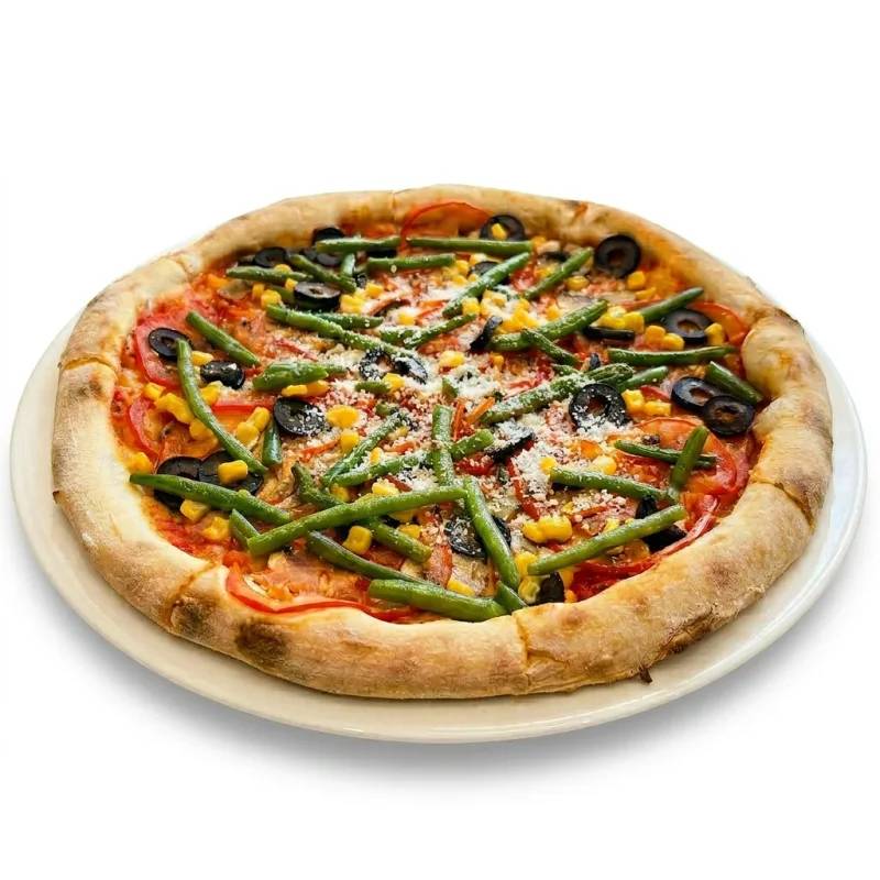 Pizza vegan vegetariană